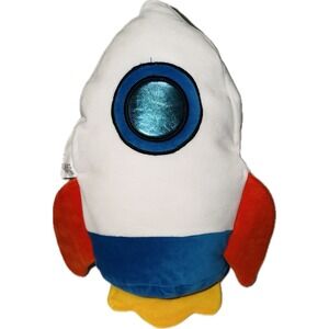 Kohl's White Rocket Squishy Pillow Plush | Soft Space Decor Kids Room